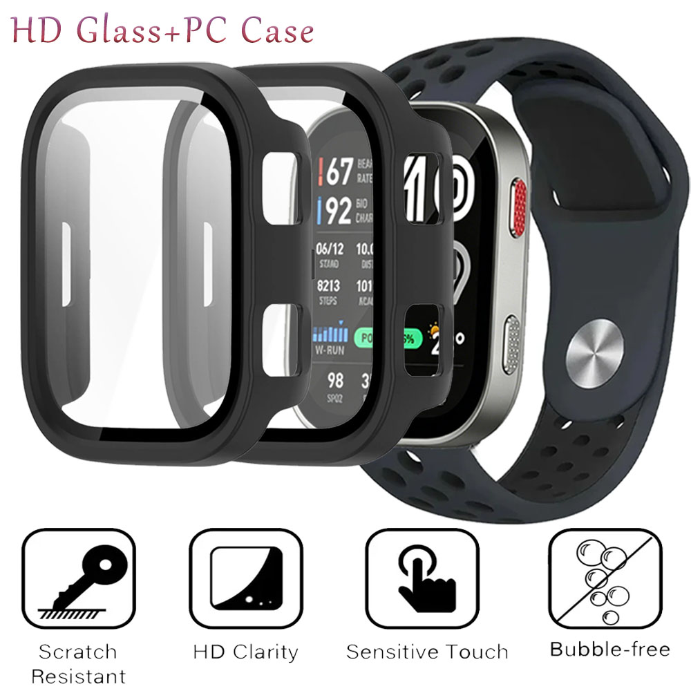 Amazfit Smartwatch Accessories - Защитный чехол из HD-стекла и твердого