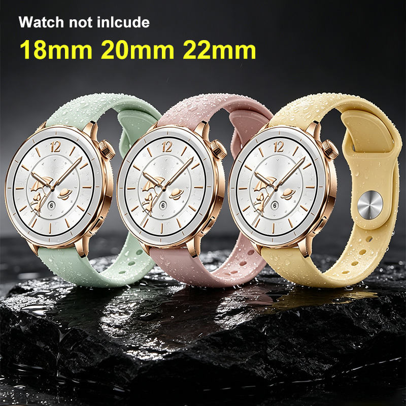 Fossil Smartwatch Accessories - Женский силиконовый браслет 18 мм, 20