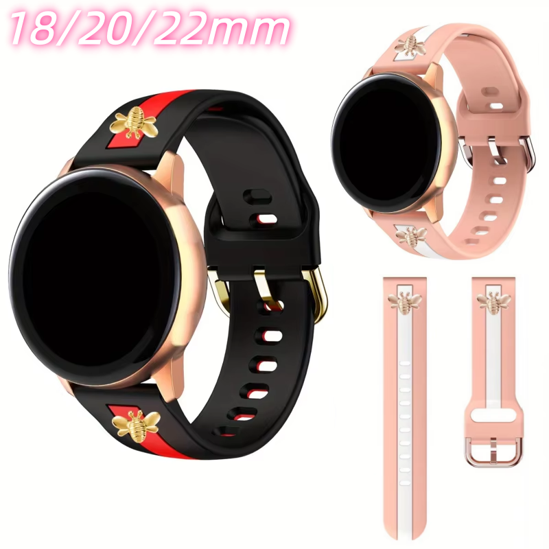 Fossil Smartwatch Accessories - Силиконовый ремешок BUSKOZ для Samsung Galaxy