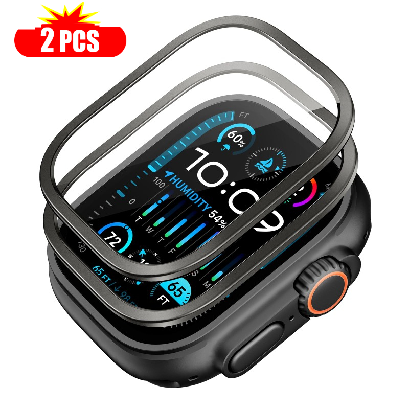 Smartwatch Watch Accessories For Women - 2 шт. закаленное стекло для Apple