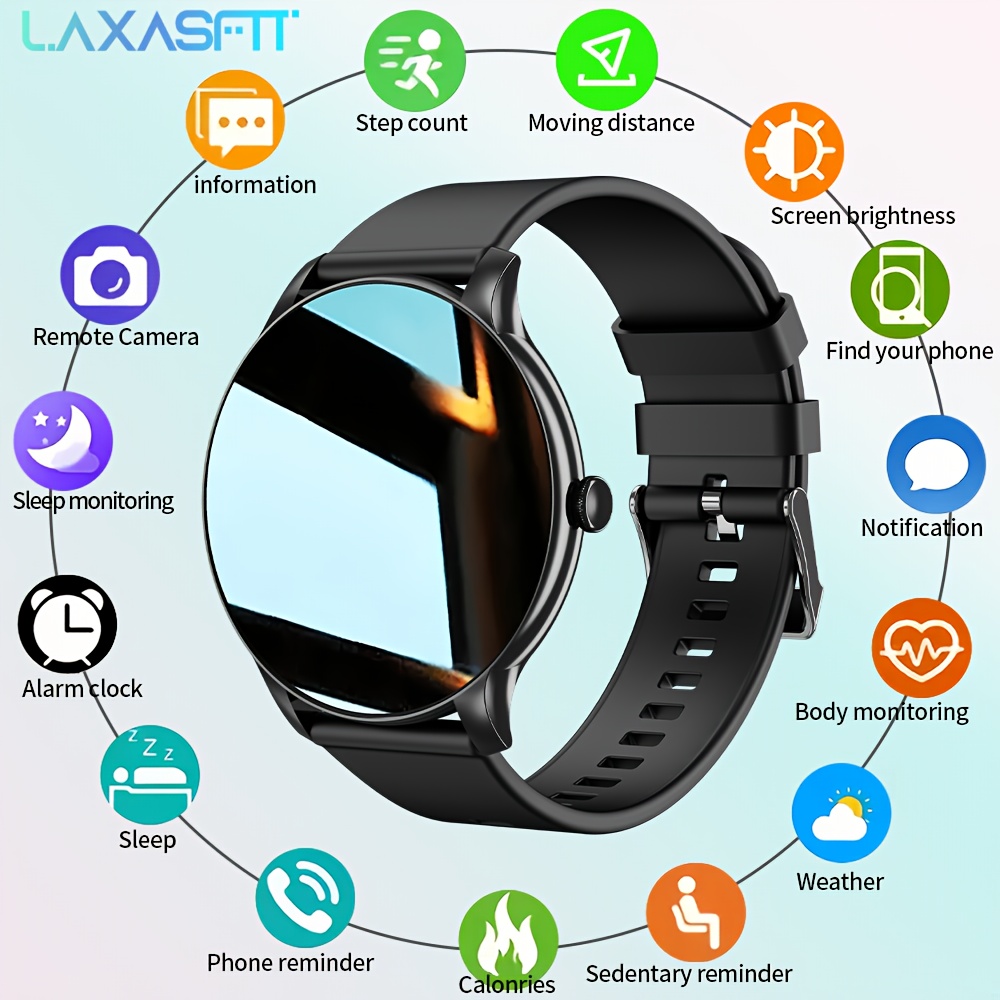 Smartwatch Face - Смарт-часы LAXASFIT Outsport, Bluetooth-вызовы для женщин