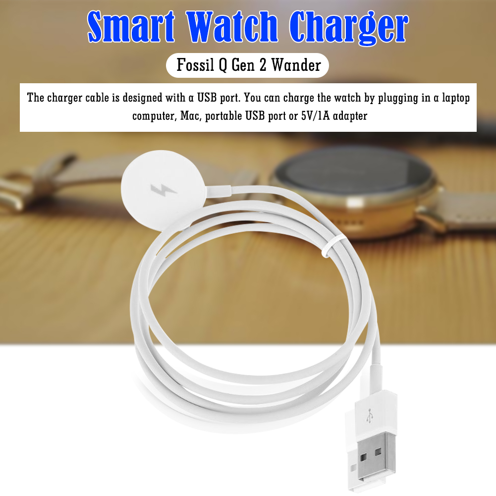 Fossil Smartwatch Accessories - Кабель для зарядки часов, USB-кабель для