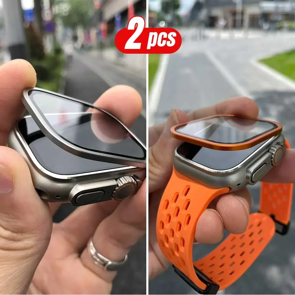 2 шт. титановая металлическая  – обзор и цена Smartwatch Watch Accessories For Women