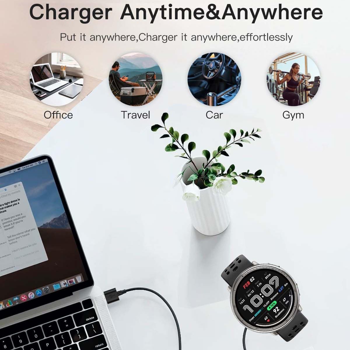 Зарядная база для умных часов  – обзор и цена Amazfit Smartwatch Accessories