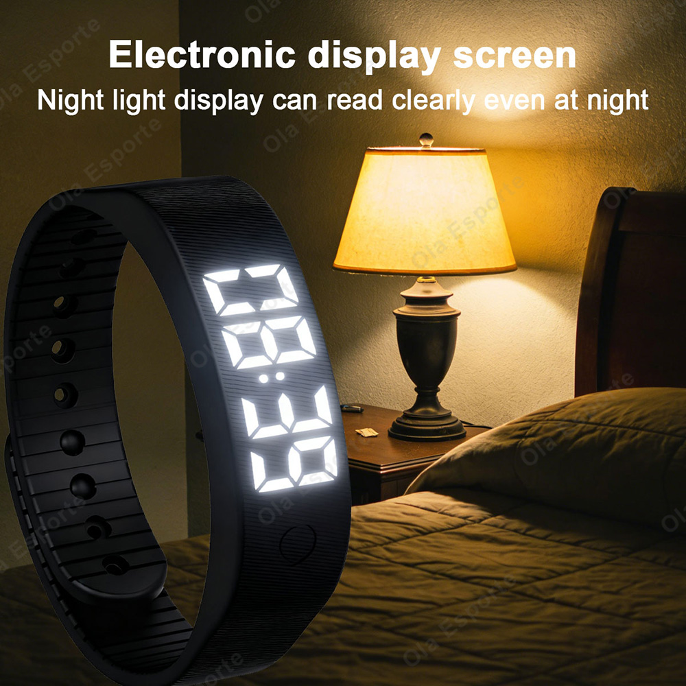 Умный браслет с LED-дисплеем,  – обзор и цена Android Smartwatch Accessories