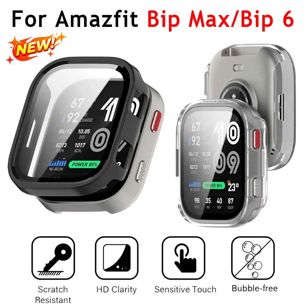 Защитный чехол из HD-стекла и  – обзор и цена Amazfit Smartwatch Accessories