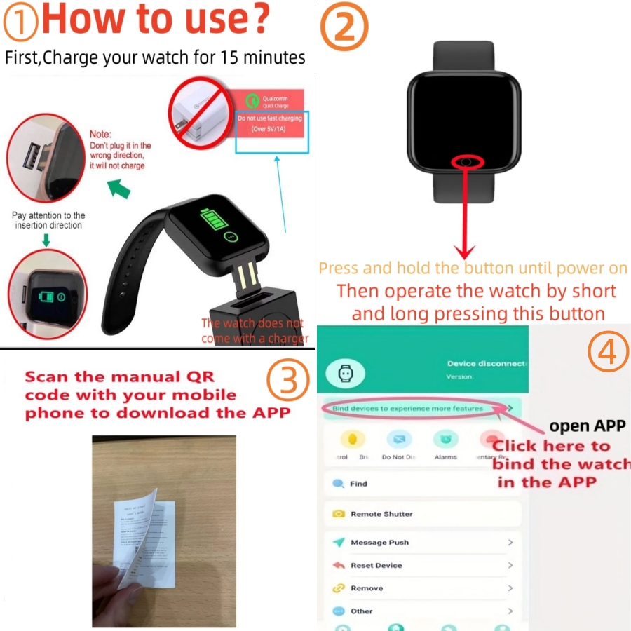 Спортивные умные часы, фитнес- – обзор и цена Android Smartwatch Accessories