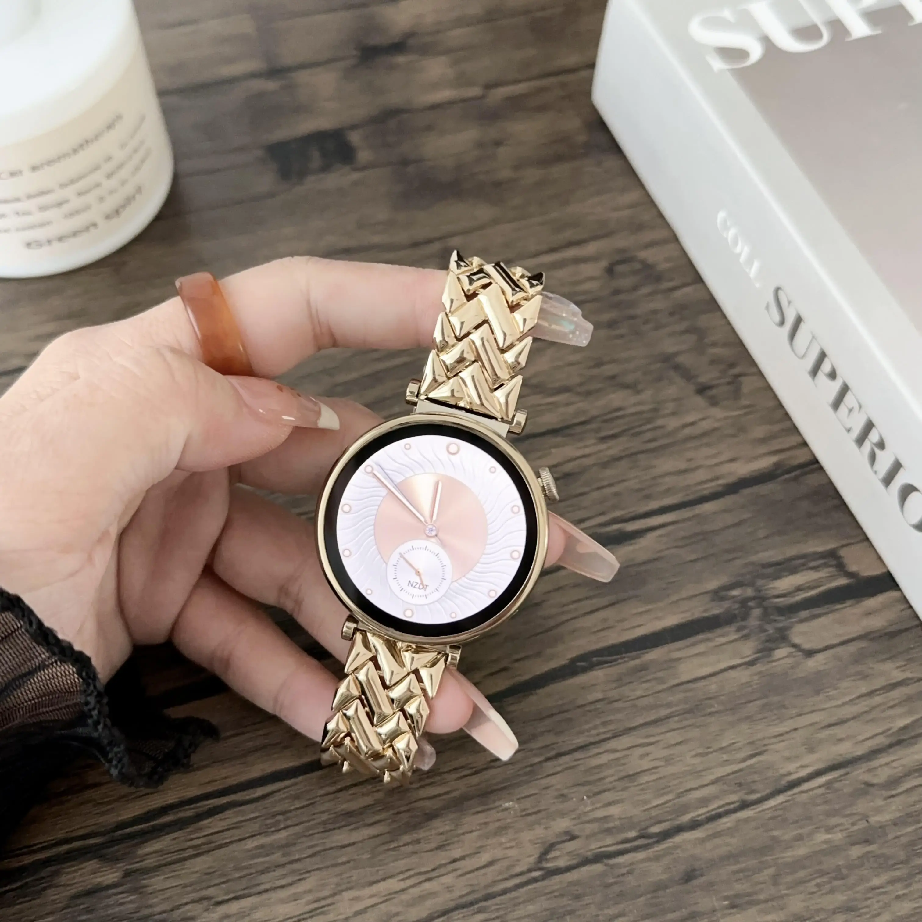 Ремешок из нержавеющей стали д – обзор и цена Fossil Smartwatch Accessories