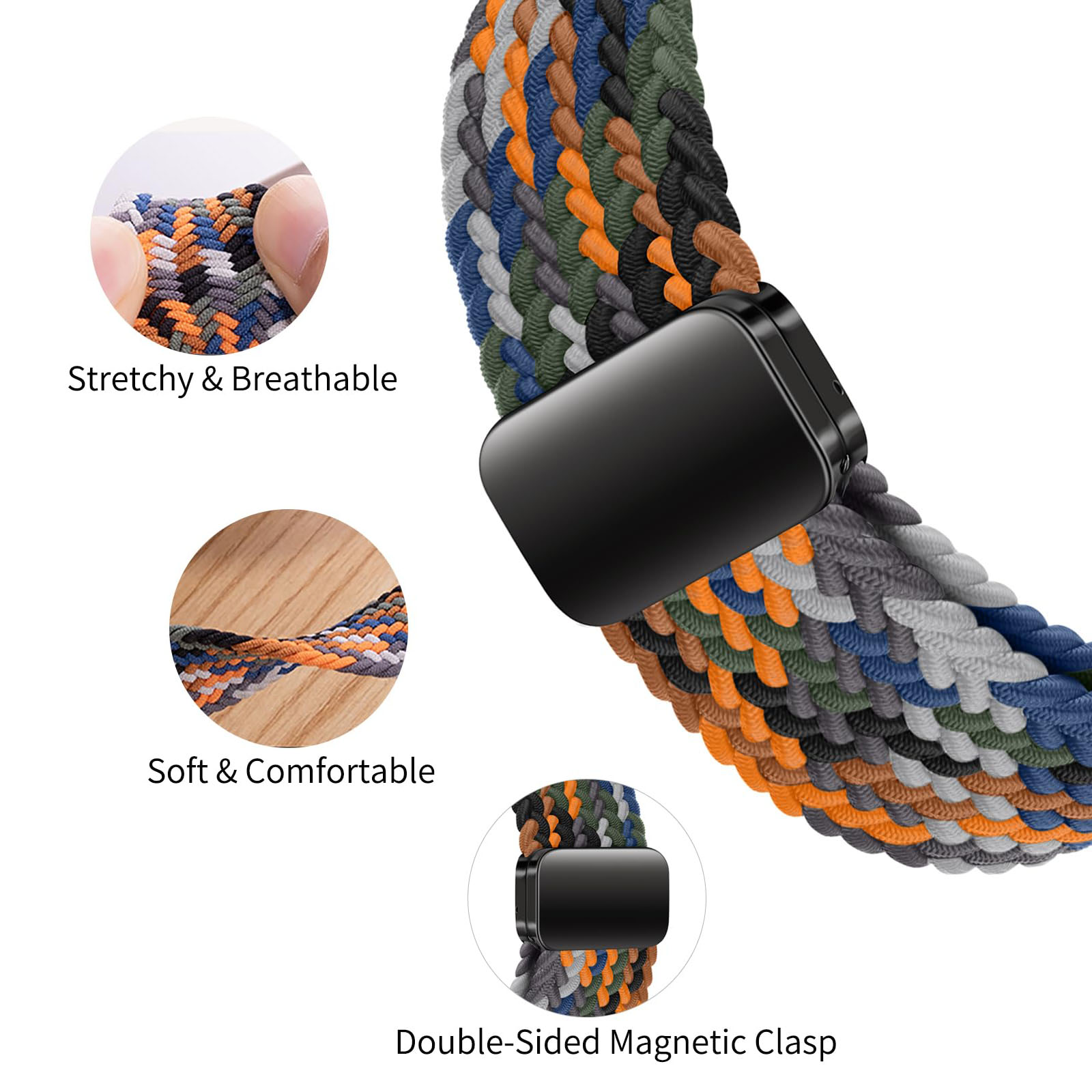 Спортивный плетеный ремешок дл – обзор и цена Solo Loop Strap