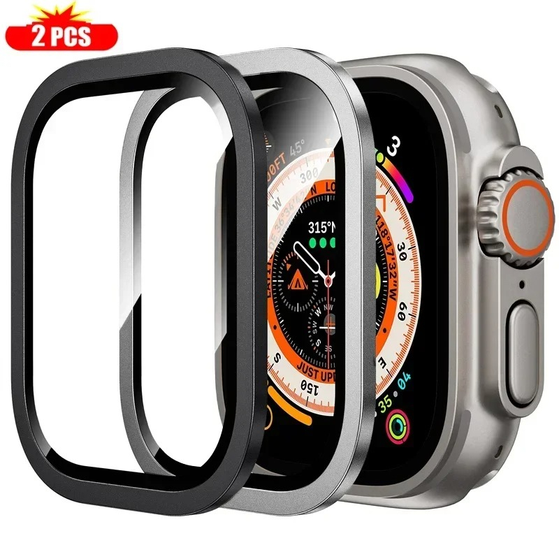 2 шт. закаленное стекло для Ap – обзор и цена Watch Case Bumper