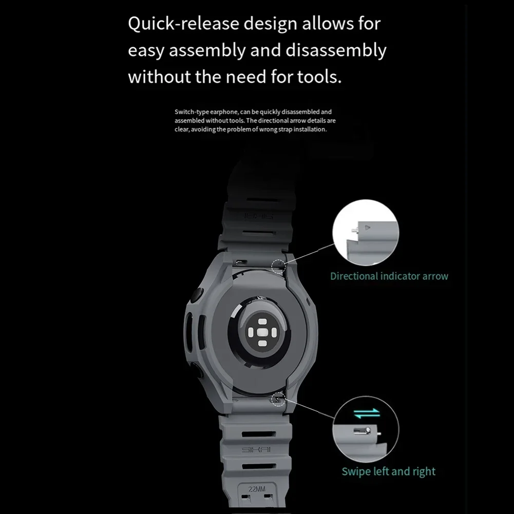 Силиконовые ремешки для Samsun – обзор и цена Android Smartwatch Accessories