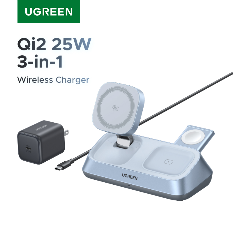 UGREEN Qi2 25 Вт MAX Магнитная – обзор и цена Smartwatch Ac