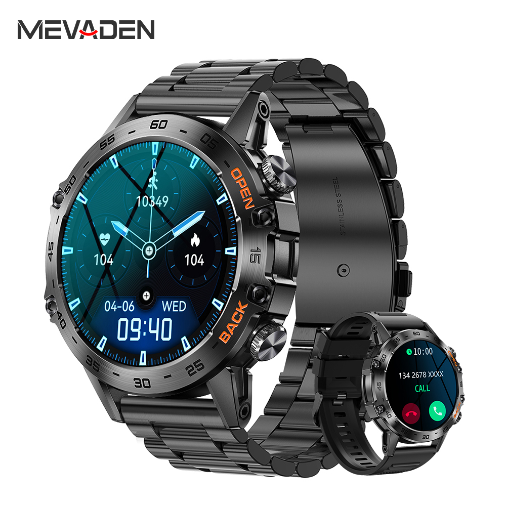 Мужские умные часы MEVADEN Ste – обзор и цена Smartwatch Face