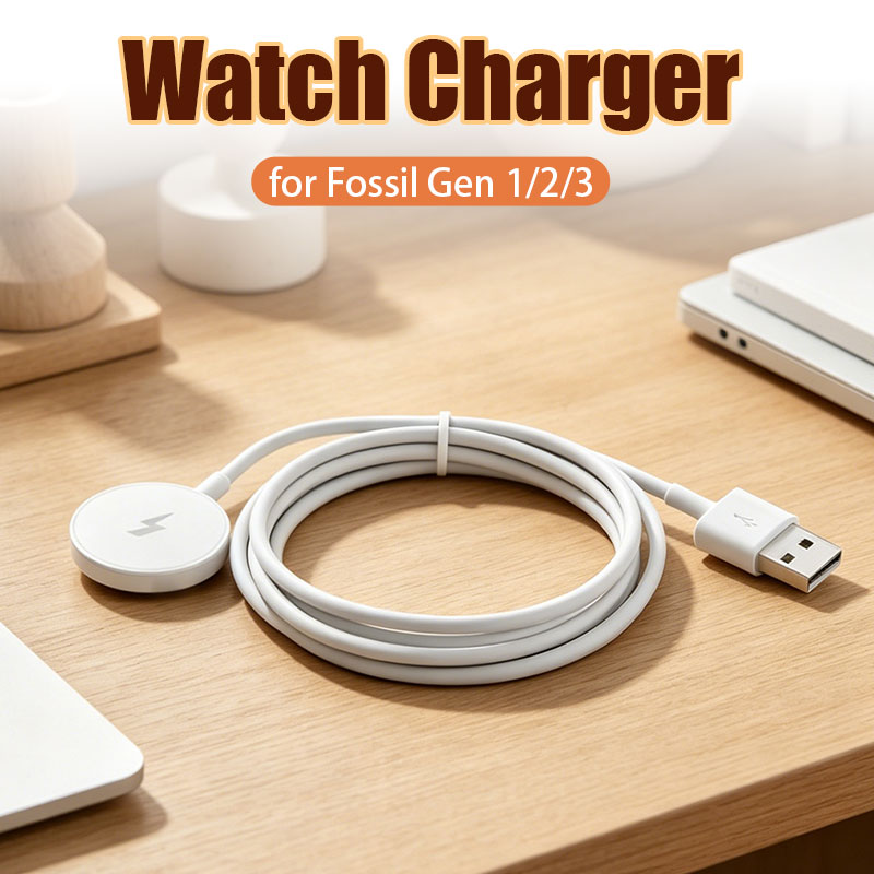 USB-адаптер для зарядки часов, – обзор и цена Fossil Smartwatch Accessories