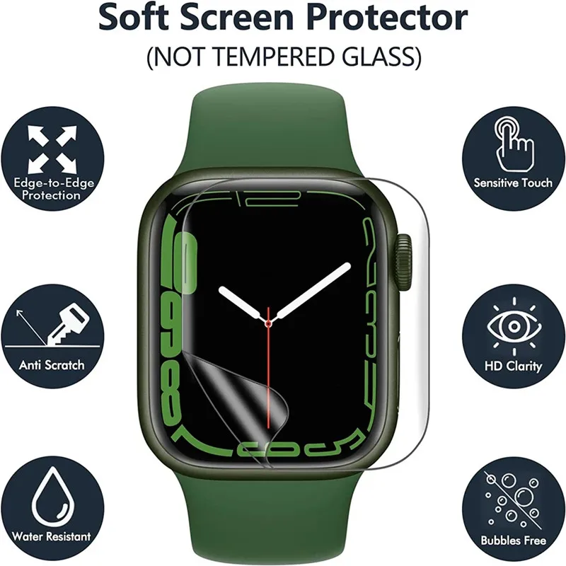 Гидрогелевая пленка для Apple  – обзор и цена Watch Case Bumper