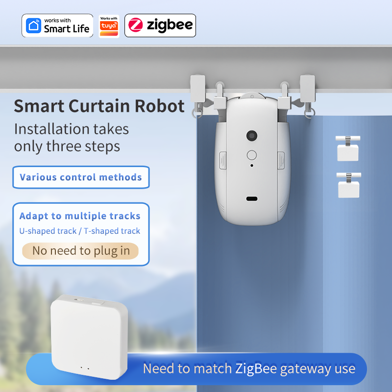 Умный робот-драйвер для штор Z – обзор и цена Smart Accessories