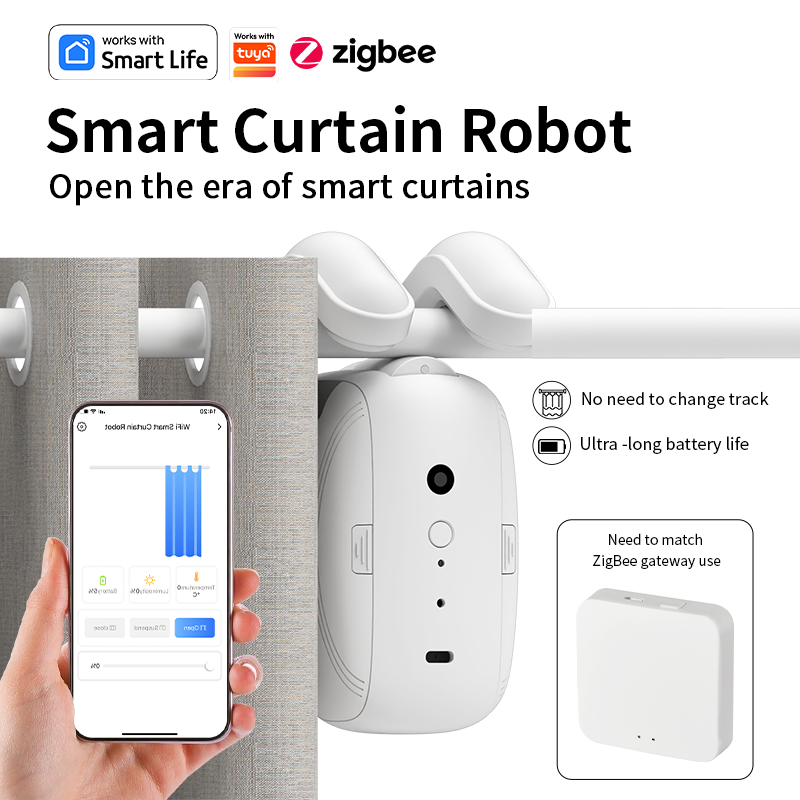 Умный робот-драйвер для штор Z – обзор и цена Smart Accessories