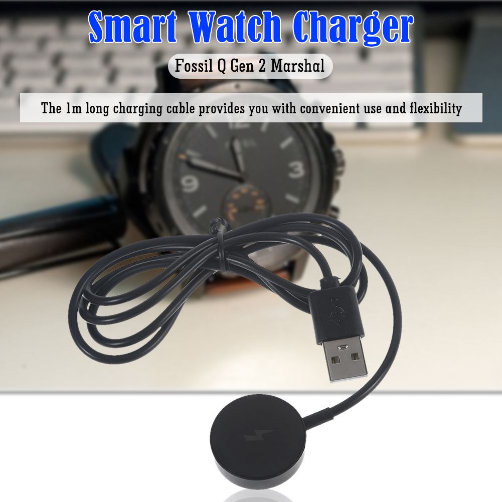 Кабель для зарядки часов, USB- – обзор и цена Fossil Smartwatch Accessories