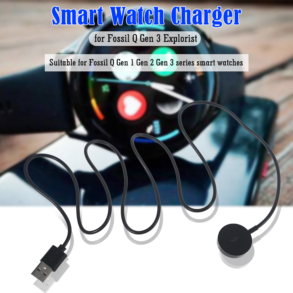 Кабель для зарядки часов, USB- – обзор и цена Fossil Smartwatch Accessories