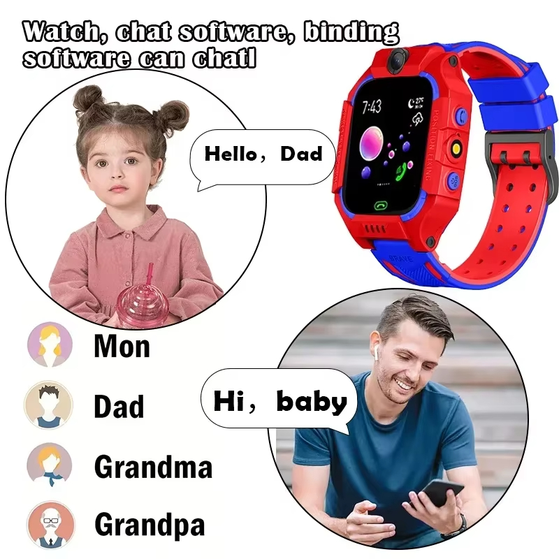 Детские смарт-часы Lenov 5G с  – обзор и цена Android Smartwatch Accessories